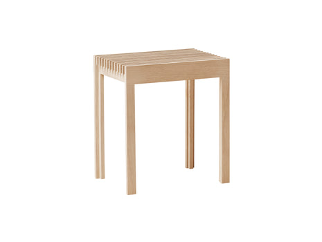 Lightweight Stool by Form and Refine - White Oiled Oak