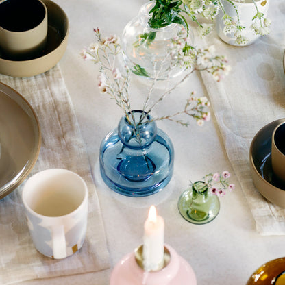 Blue Flower Vase by Marimekko