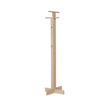 Foyer Coat Stand by Form and Refine - White Oiled Oak