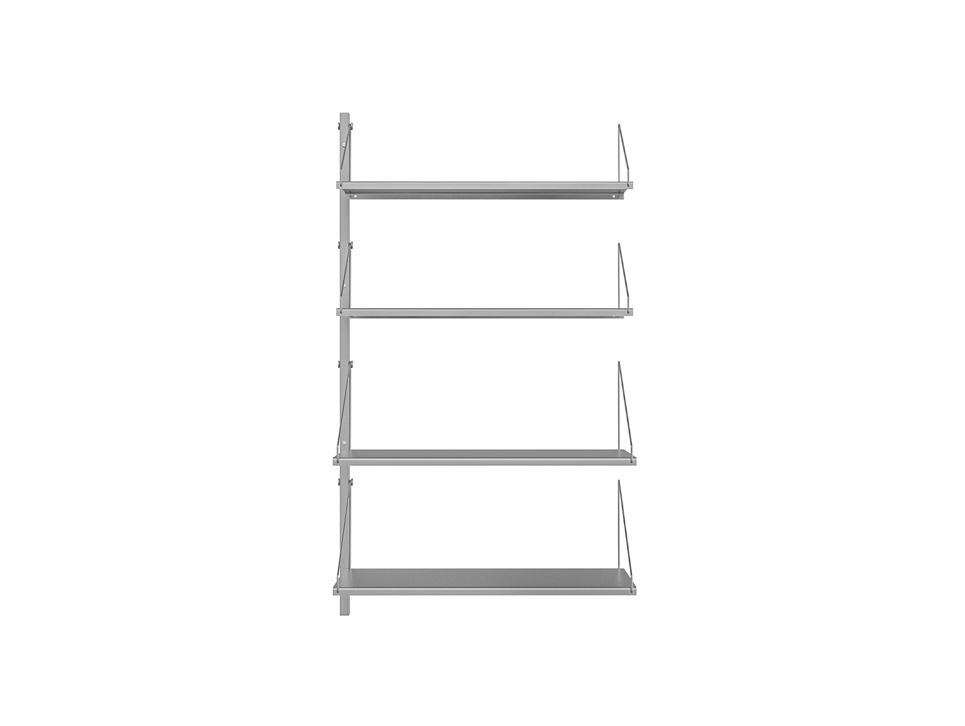 Shelf Library Stainless Steel Add-ons by Frama - H1084 / W60 Section