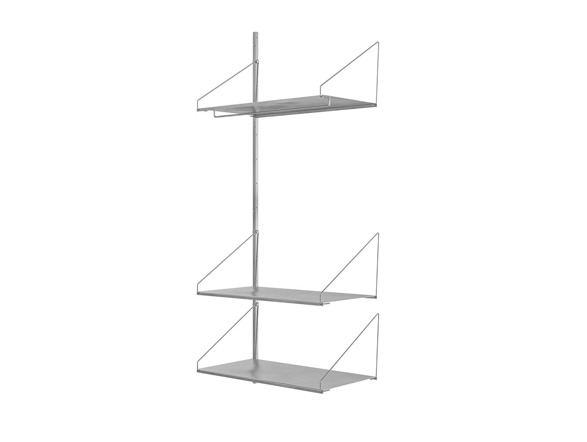 Shelf Library Stainless Steel Add-ons by Frama - H1852 / Hanger Section