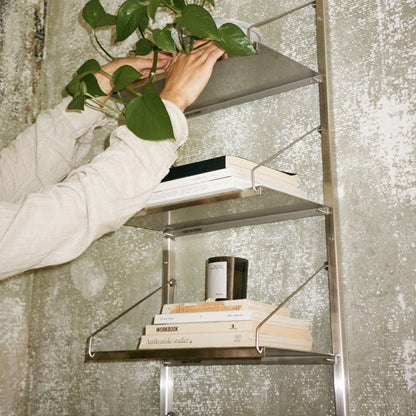 Shelf Library Stainless Steel by Frama