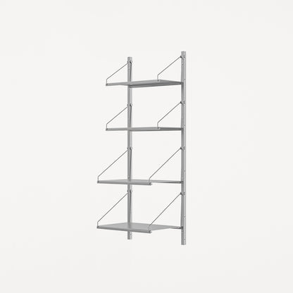 Shelf Library Stainless Steel by Frama - H1084 cm / W40 section