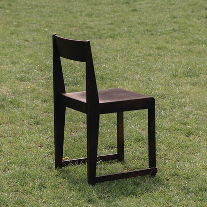 Chair 01 by Frama - Dark Oiled Solid Birch