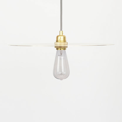 Circle Shade Lamp (Brass Edition) by Frama - Large (Diameter: 40cm)