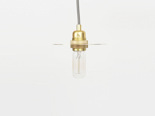 Circle Shade Lamp (Brass Edition) by Frama - Small (Diameter: 15 cm)