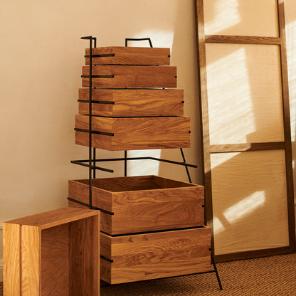 Sutoa Storage Drawers by Frama - Walnut