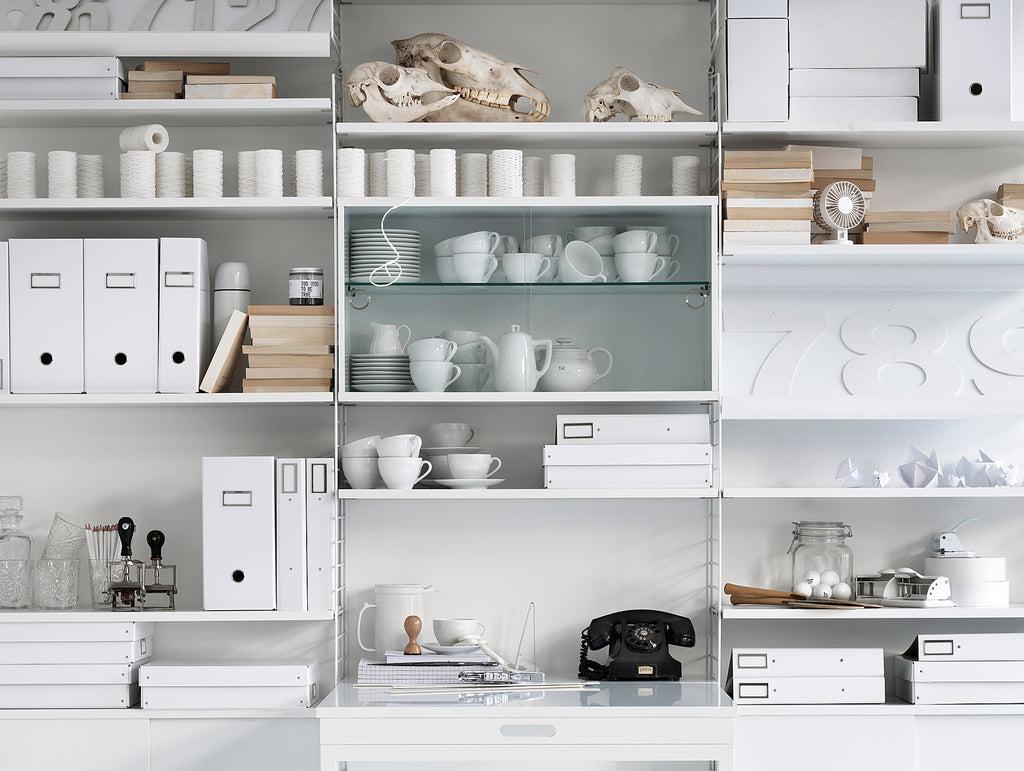 Shallow glass sales display cabinet