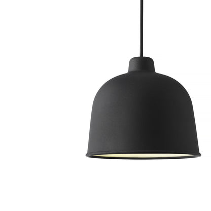 Black Grain Pendant Light by Muuto