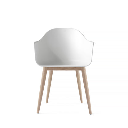 Harbour Chair, Natural Oak Base, White Shell
