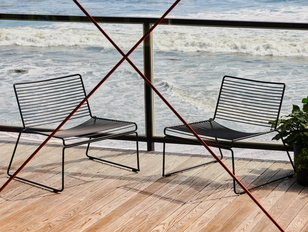 Hee Lounge Chairs - Set of 2 by HAY · Really Well Made