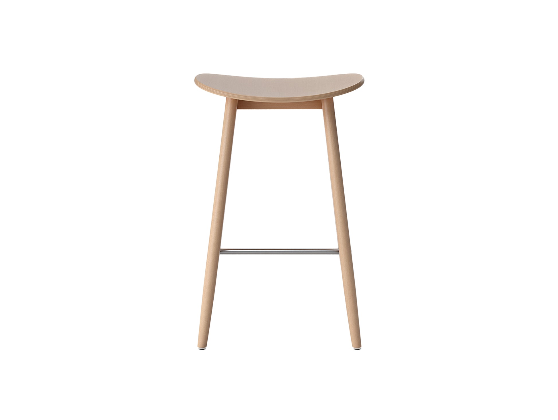 Icha Bar Stool by Massproductions - H650 / Natural Beech