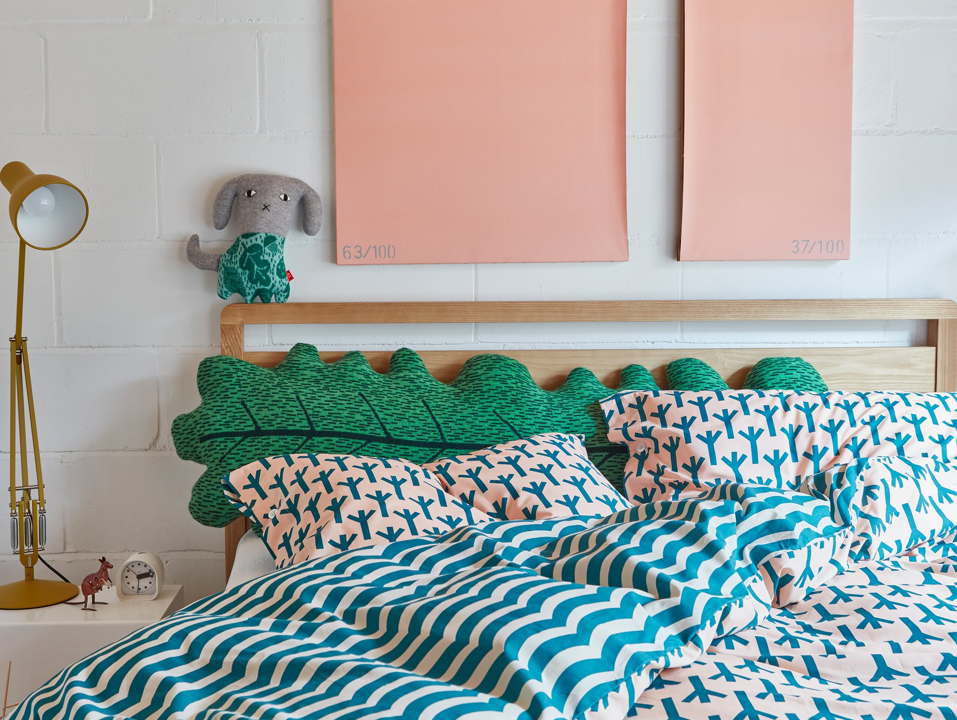 Large Leaf Bolster Cushion by Donna Wilson – Really Well Made