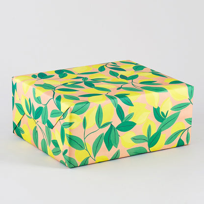 'Lemons' Wrapping Paper by Wrap