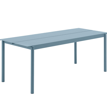 Muuto Linear Table 200 cm - Pale Blue