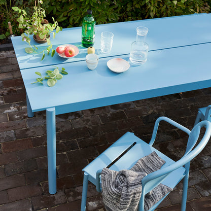 Muuto Linear Table 220 cm  - Pale Blue