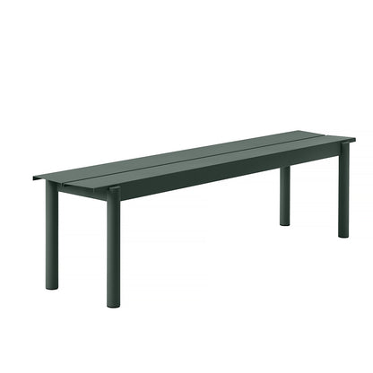 Muuto Linear Bench 170 cm - Dark Green