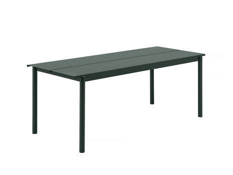 Muuto Linear Table 200 cm - Dark Green