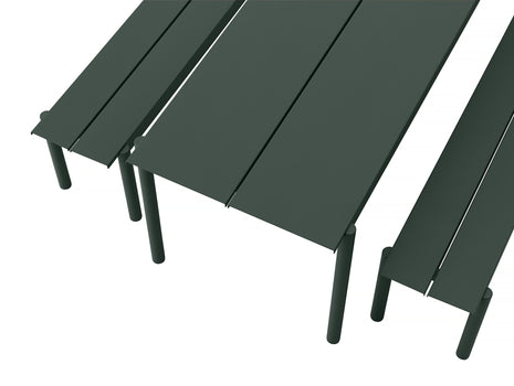 Muuto Linear Table and Bench Detail
