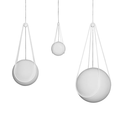 Luna and White Kosmos Lamp by Design House Stockholm