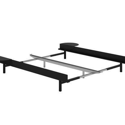 Moebe Expandable Bed - 90 to 180 cm / Black