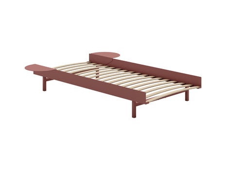 Moebe Expandable Bed - 90 to 180 cm / Dusty Rose / 90 cm Slats