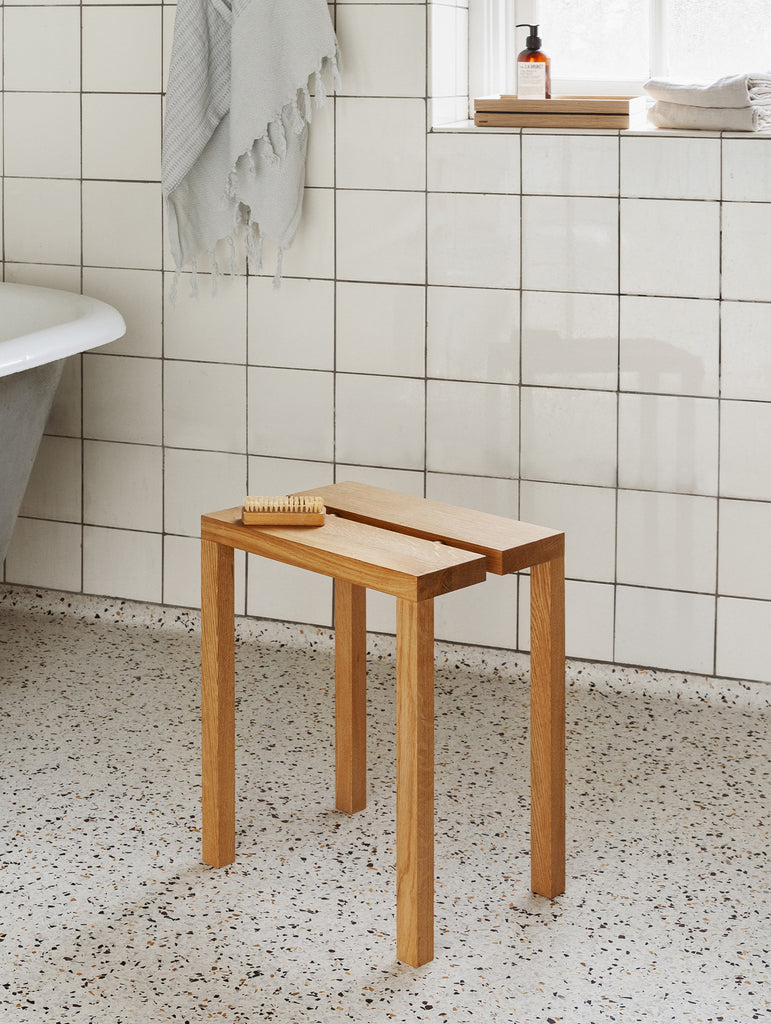 Wooden deals peg stool
