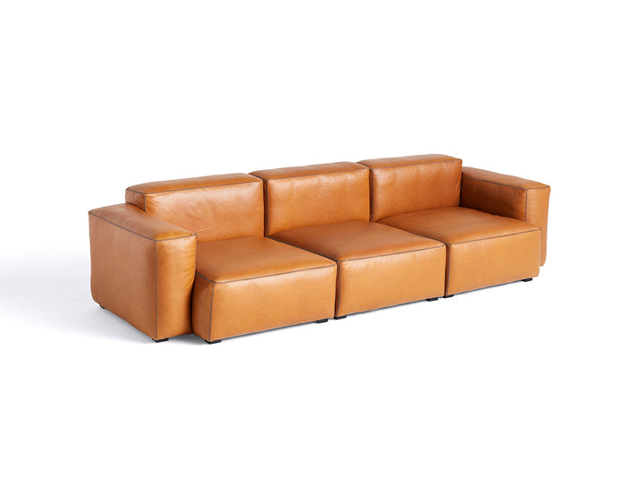 Mags Soft 3 Seater Sofa (Low Armrest) by HAY