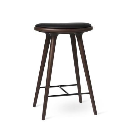 Stool by Mater - Counter Stool (H 69cm) / Dark Stained Beech