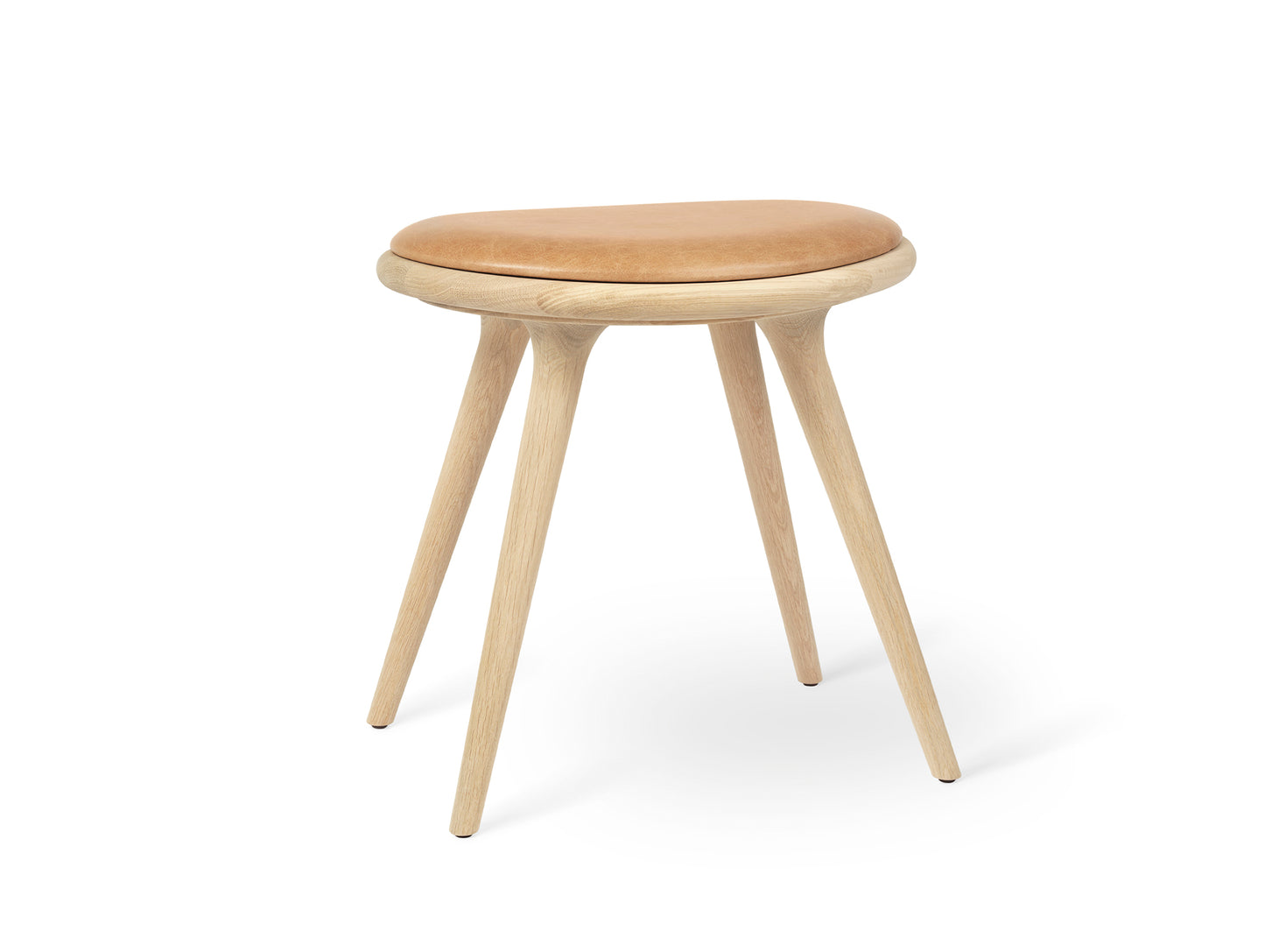 Stool by Mater - Low Stool (H 47cm) / Soaped Oak