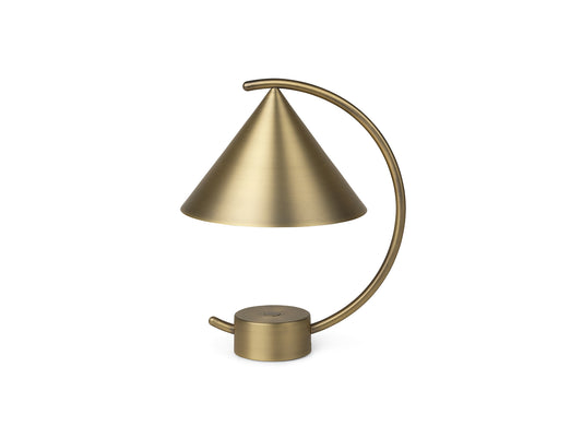 Brass Coated Steel Meridian Lamp by Ferm Living