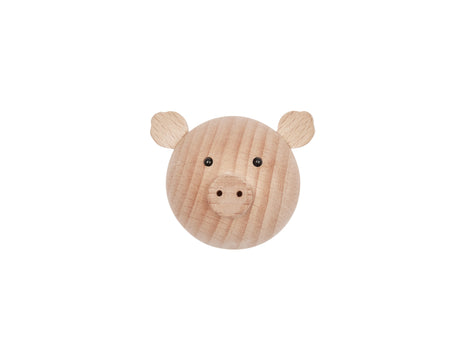 Mini Wall Hooks - Pig by OYOY