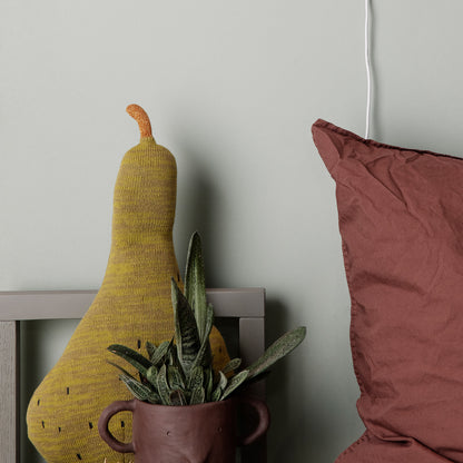 Red Brown Large Mus Plant Pot by Ferm Living 