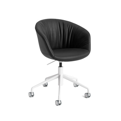 About A Chair AAC 53 Soft by HAY - Nevada 0500 / White Powder Coated Aluminium
