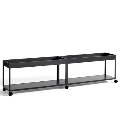 New Order Shelving - Combination 103, 2 Layers in Charcoal