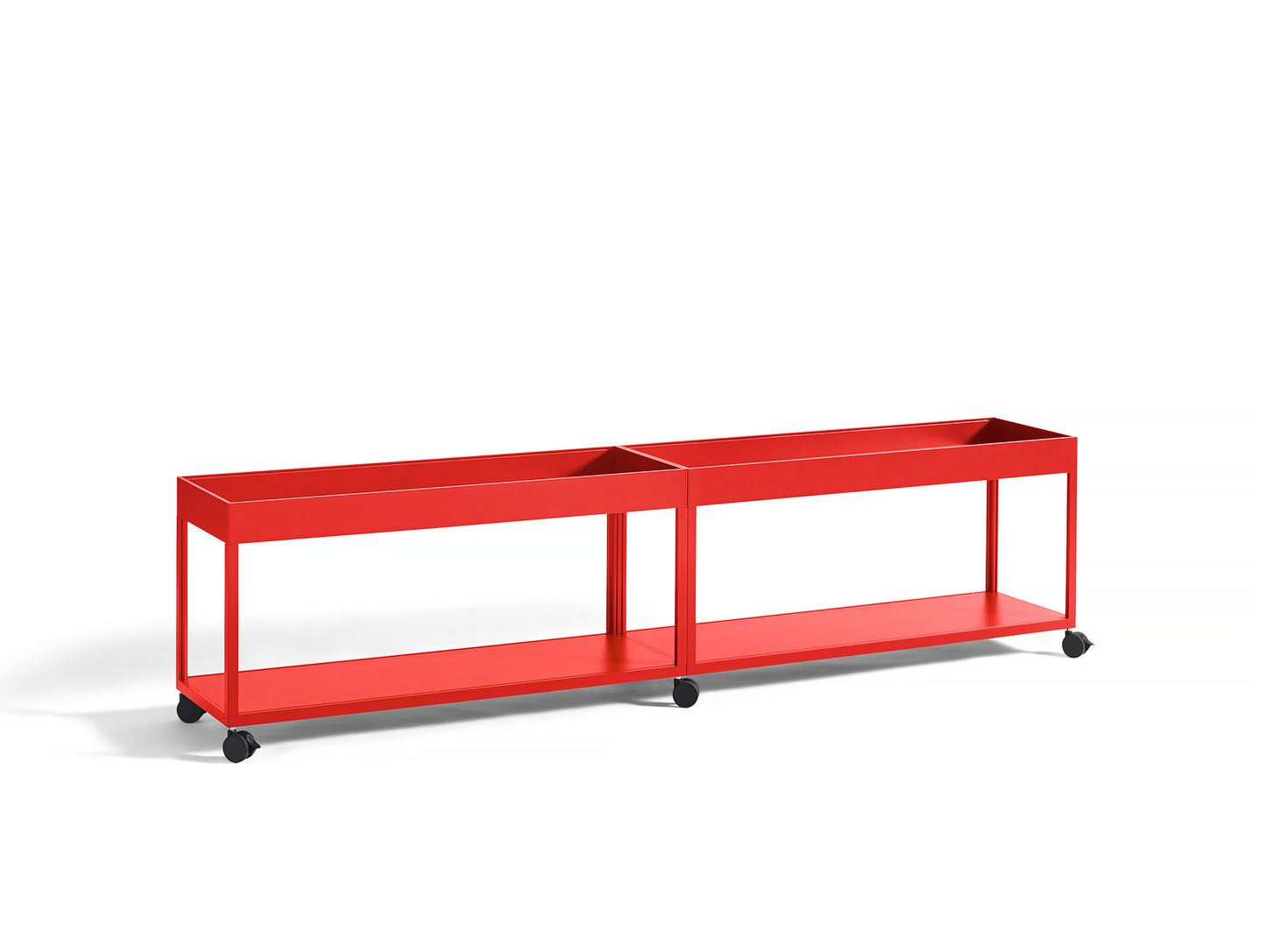 New Order Shelving - Combination 103, 2 Layers in Red