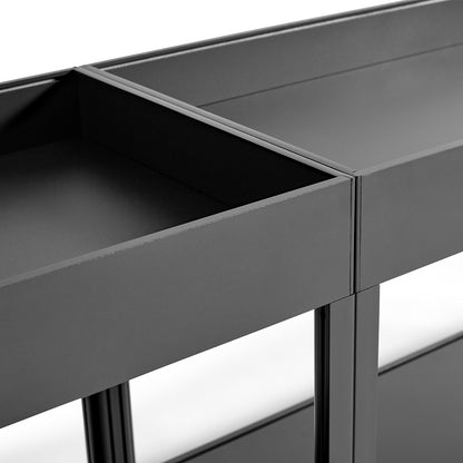 New Order Shelving - Combination 103, 2 Layers in Charcoal