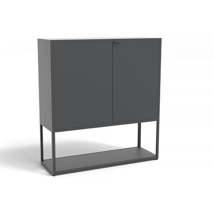 New Order Cabinet with adjustable shelves - Combination 201 in Charcoal