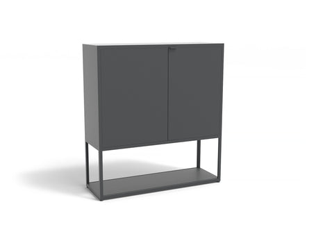New Order Cabinet with adjustable shelves - Combination 201 in Charcoal