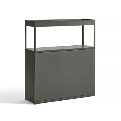 New Order Cabinet with adjustable shelves - Combination 204 in Army - Back