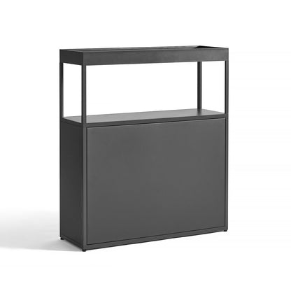 New Order Cabinet with adjustable shelves - Combination 204 in Charcoal - Back