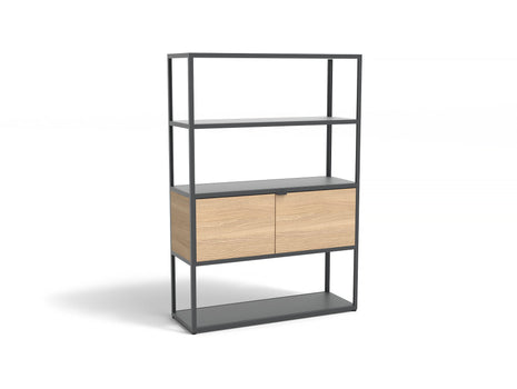 New Order Shelving by HAY - Combination 401/ Charcoal