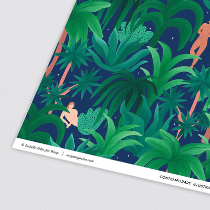 'Night Jungle' paper by Wrap