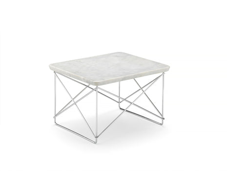 Vitra Eames LTR Occasional Table - Marble / Chrome