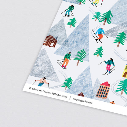 'On the Slopes' paper by Wrap