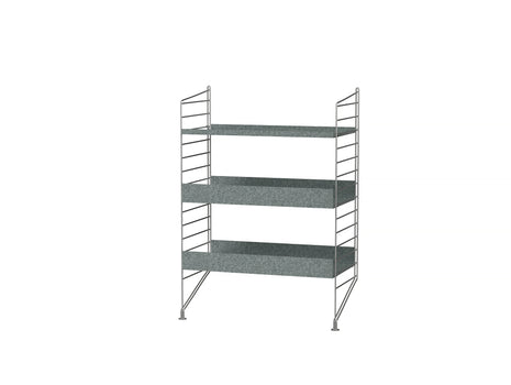 String Outdoor Galvanised Shelving - Combination B