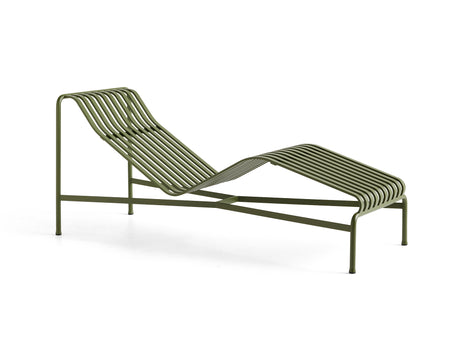 HAY Palissade Chaise Longue in Olive