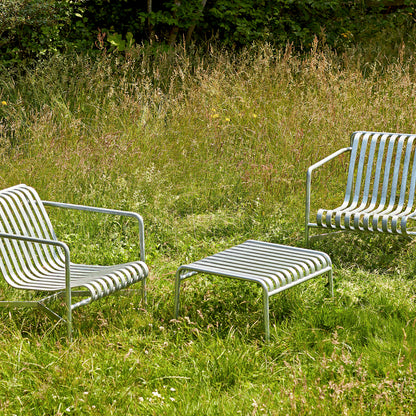 Palissade Lounge Chair, Low, Hot Galvanised