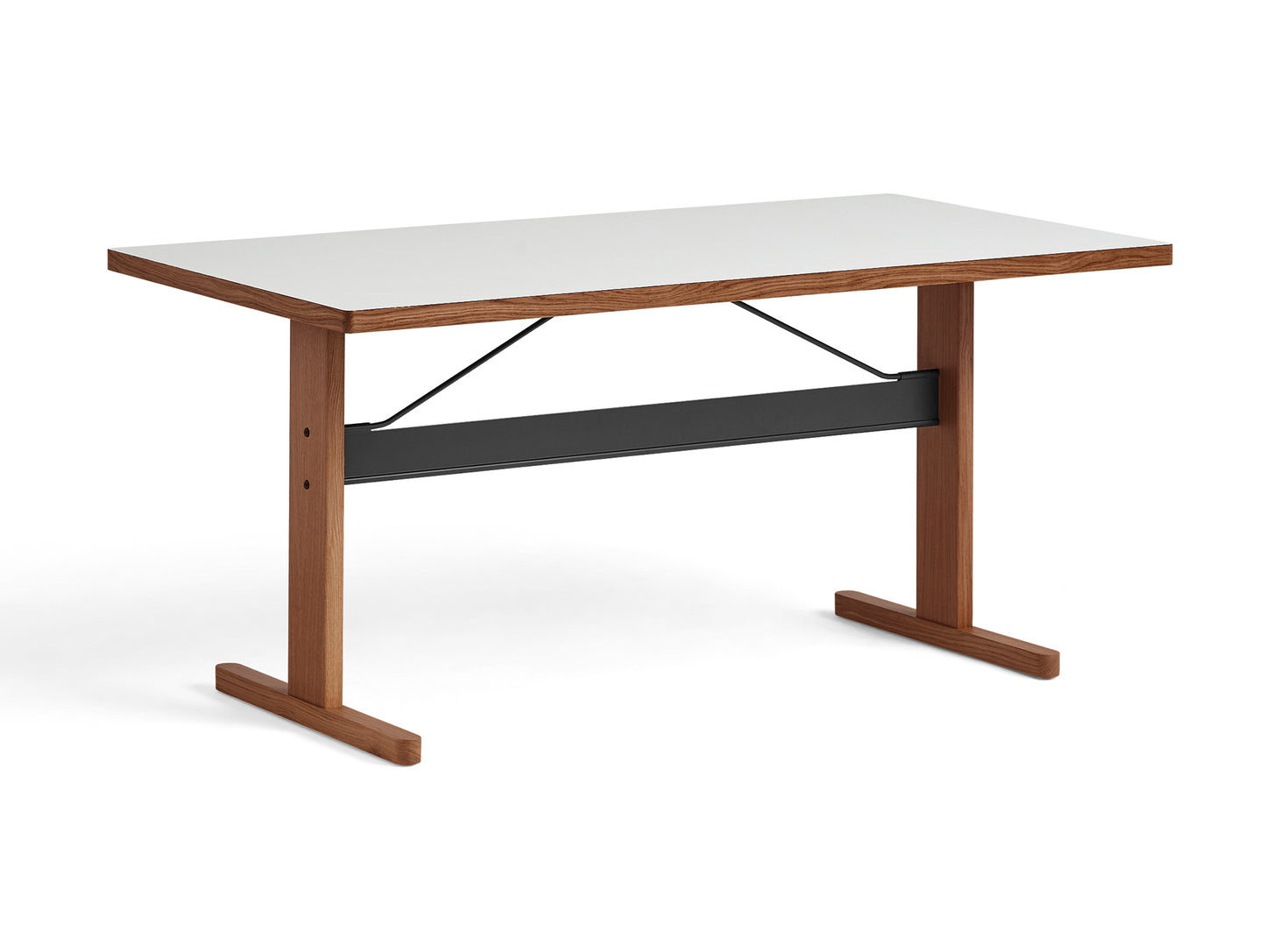 Passerelle テーブル (ラミネートとリノリウムのテーブルトップ)