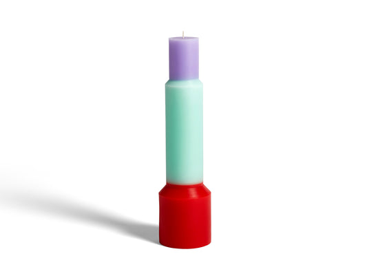 X-Large Red Pillar Candle by HAY